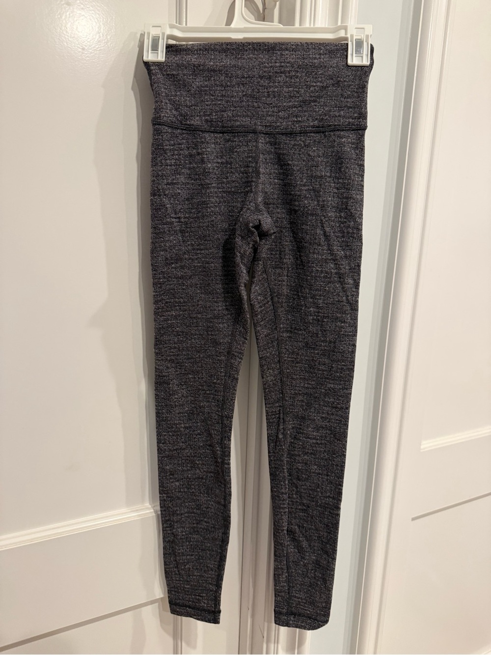 lululemon athletica Heathered Dark Gray High-Waist Leggings